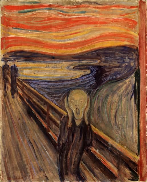 La pintura "El Grito" de Edvard Munch