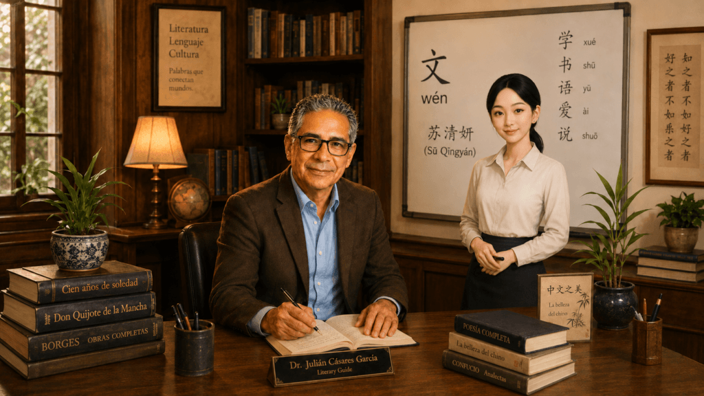 Entre ellos y tú ya hay algo personal: El Dr. Julián Cásares García y la Profa. 苏清妍 (Sū Qīngyán)